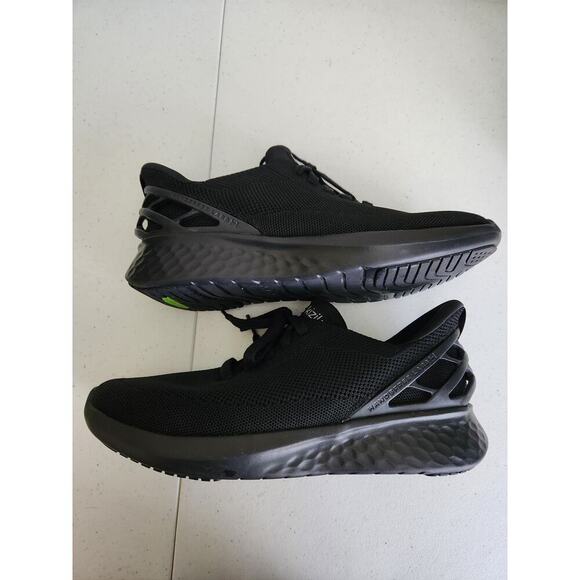 Kizik Unisex Athens Athletic Shoes - Blackout M/ 9 W- W 10.5 hands free mobility - Picture 2 of 7